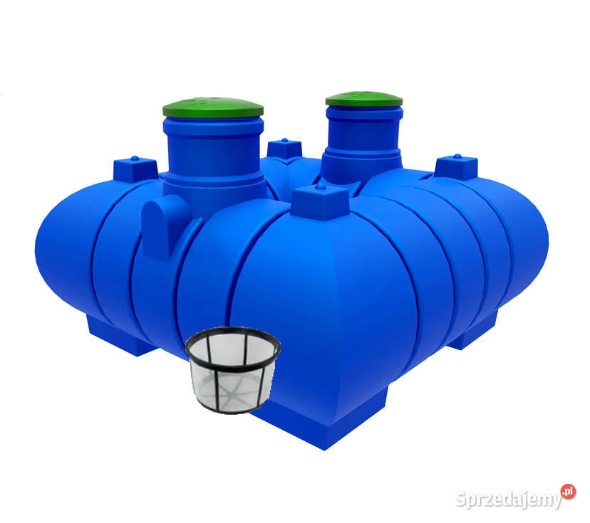 ZBIORNIK NA WODĘ DESZCZOWĄ 3000L Zestaw z pompą Leszno