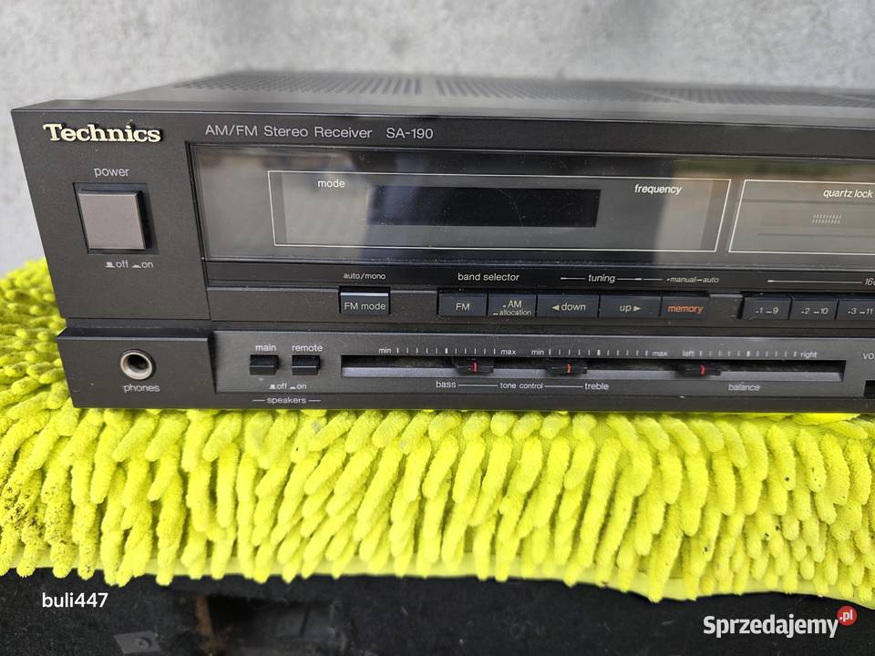 technics sa190 amplituner stereo Chełm Śląski