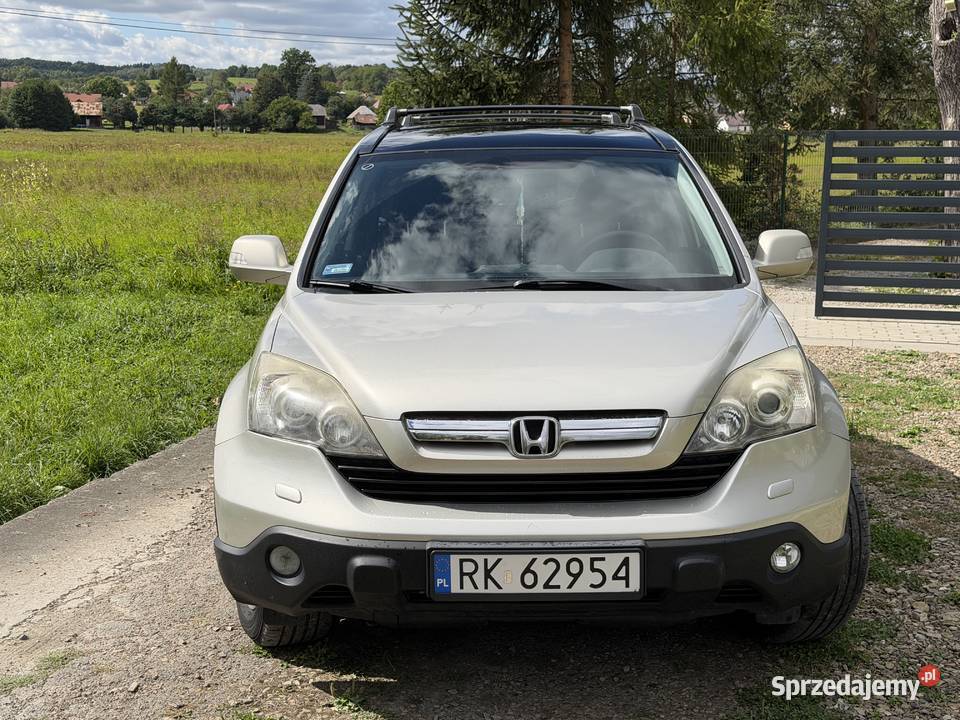 Honda CRV III 22 iCTDI 140 4x4 2007 r 227kkm srebrny Brzozów sprzedam