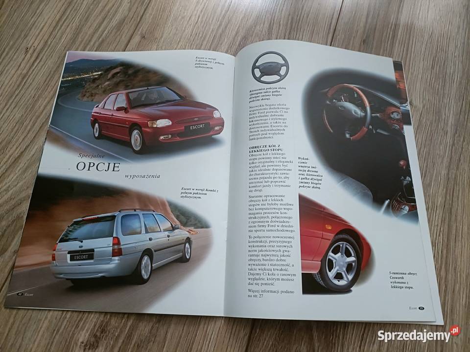 Katalog Prospekt Ford Escort MK7