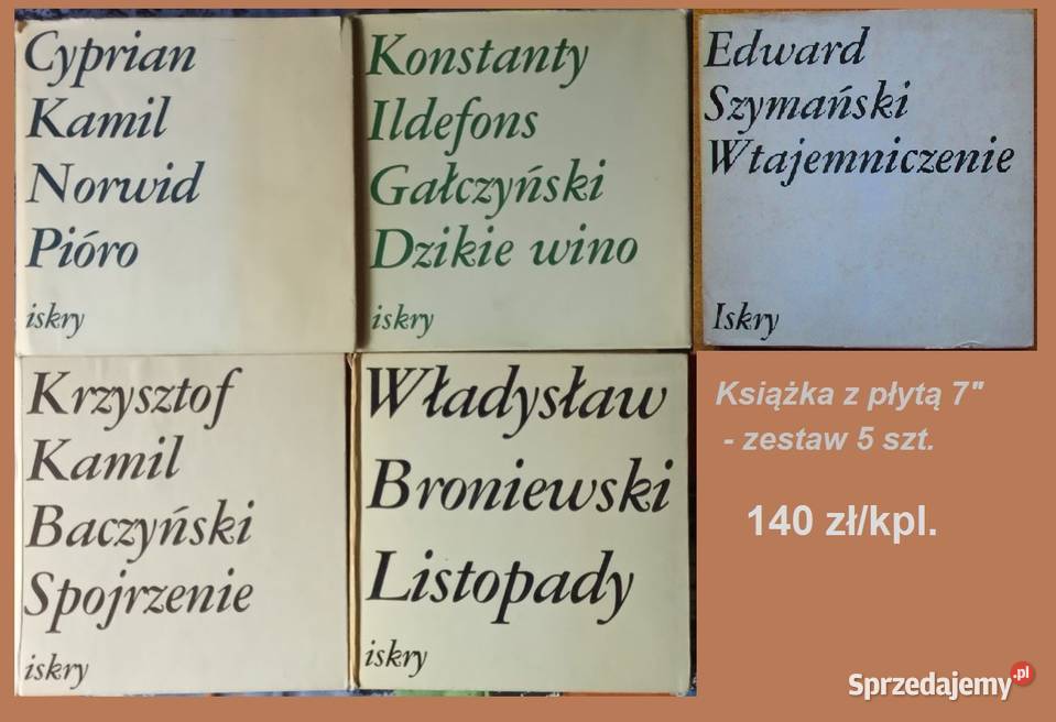 Stanisław Jerzy Lec Wiersze wybrane Lec płyta Łódź