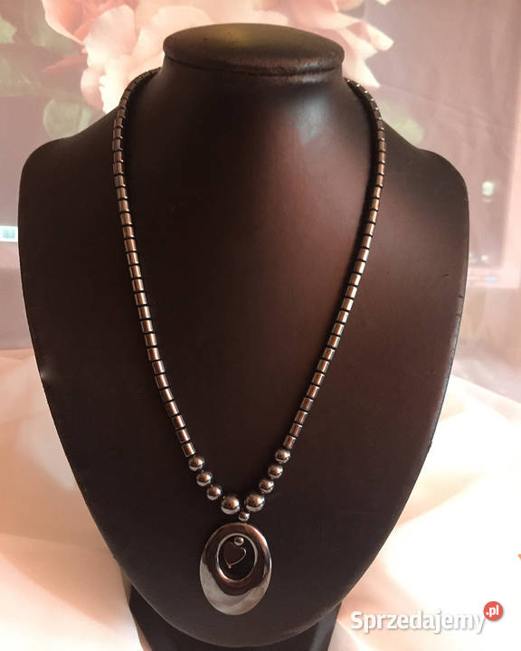 naszyjnik i kolczyki z hematytu podlaskie
