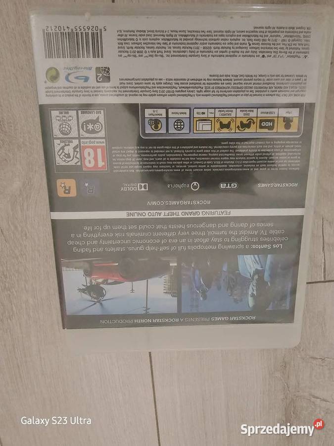 Gra na 3 GTAV Olsztyn sprzedam