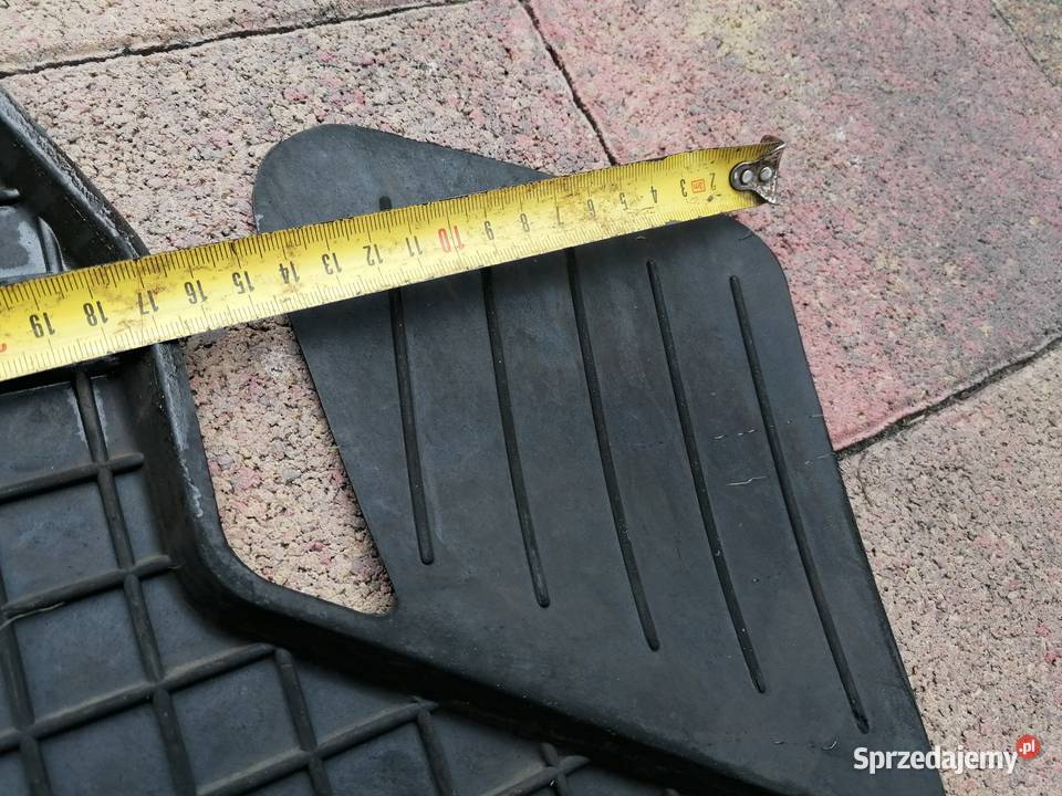 Oryginalne gumowe dywaniki rubber focus fiat