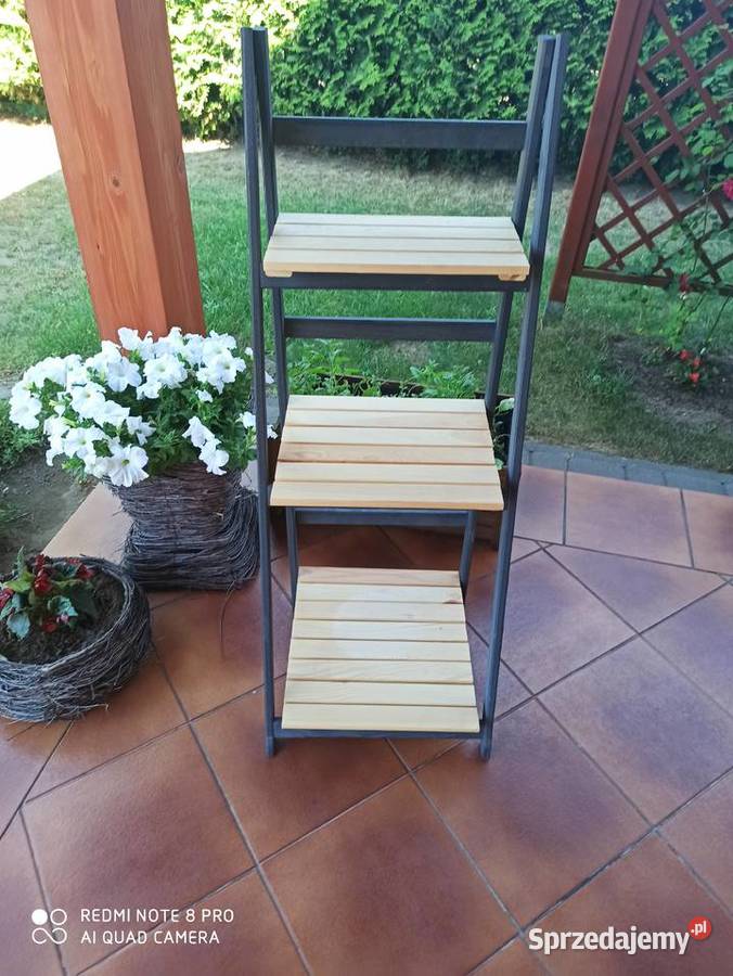 Regał półka na kwiaty zioła Rudnik nad Sanem