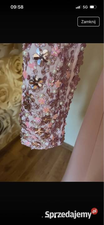 Sukienka świąteczna ślubna sylwestrowa Asos LXXL Tarnów