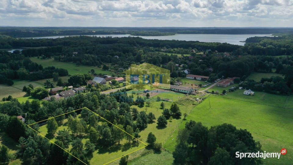 Grunt 4500m2 Jeziorem Siecino wydane WZ zachodniopomorskie