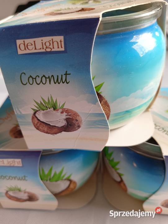 Świeczki zapachowe kokos Suchedniów