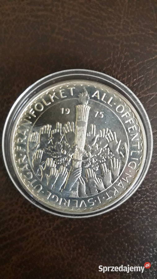 50 Koron 1975 Szwecja mennicza srebro Konin