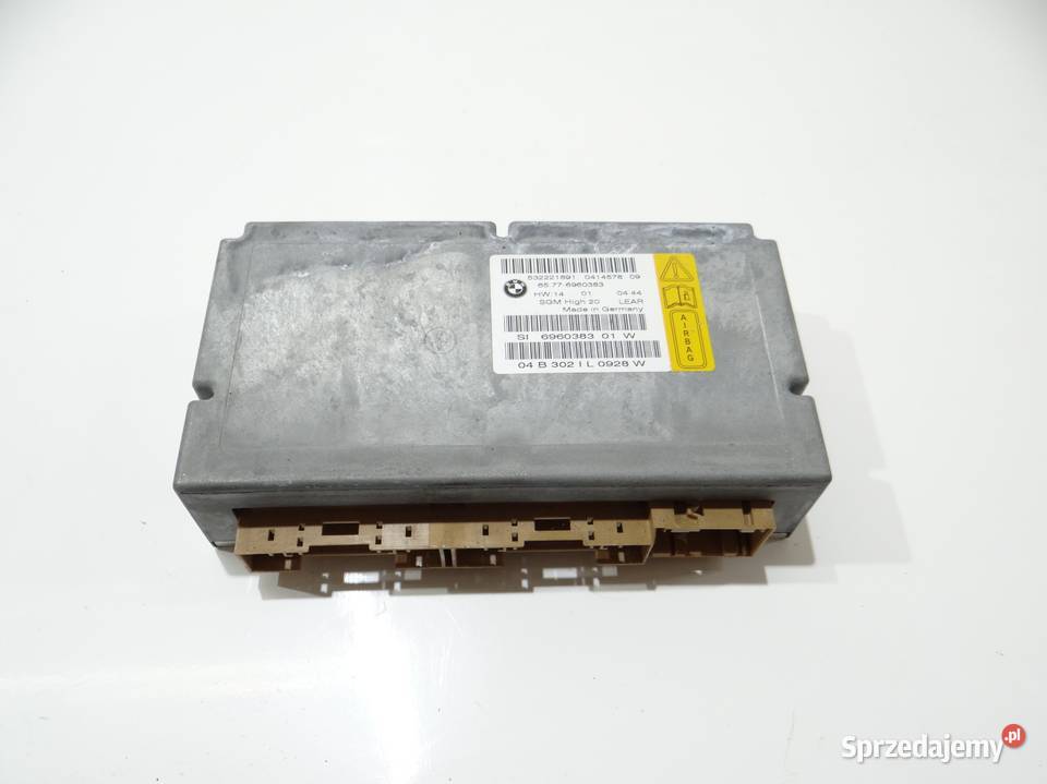 MODUŁ SENSOR PODUSZEK POWIETRZNYCH BMW E60 E61 Strzyżewice sprzedam