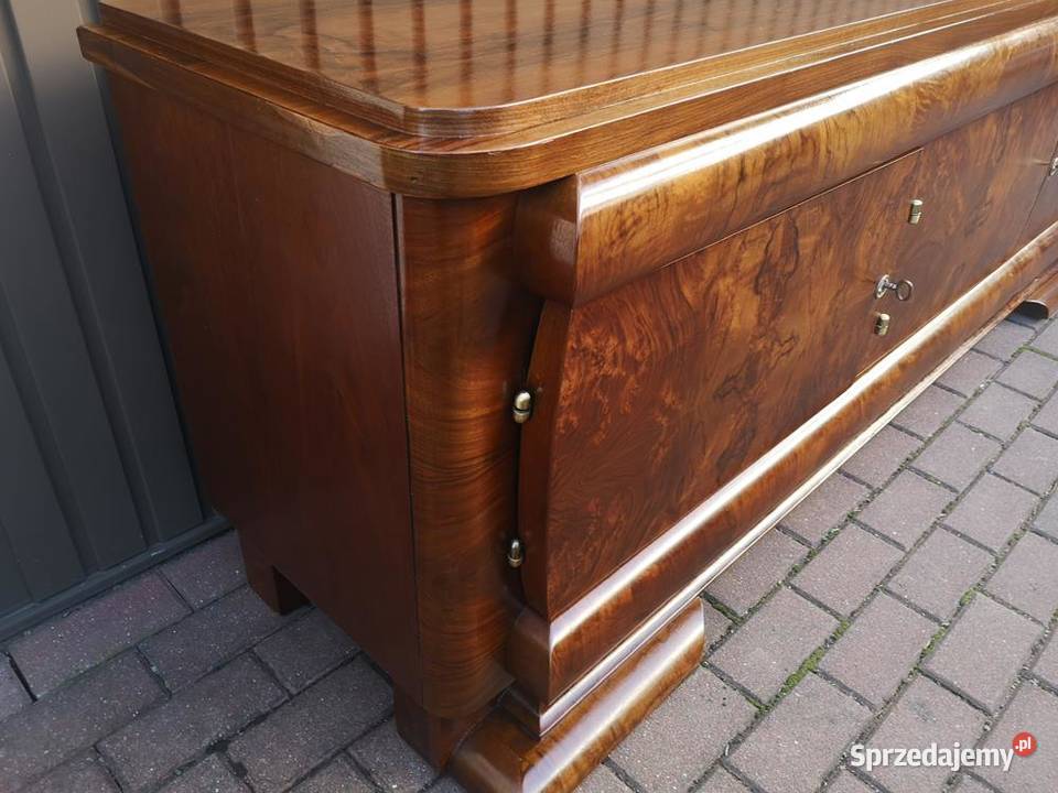 Komoda ARTDECO Orzech Niska RTV Solidna 212 Swarzędz