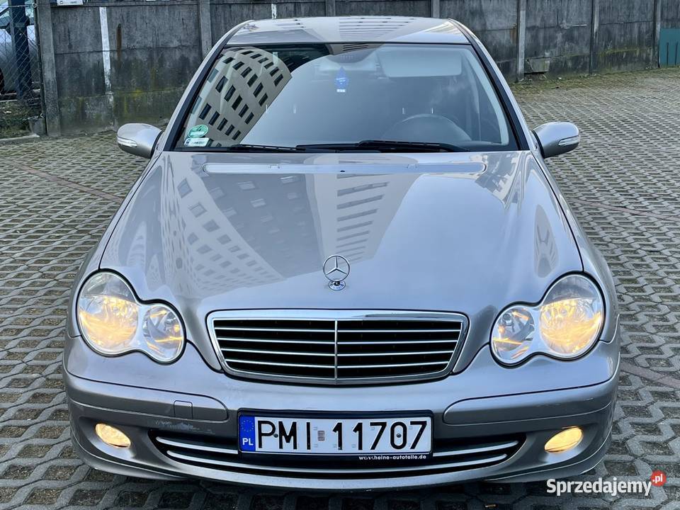 Mercedes c180 kompresor lift elektryczne szyby wielkopolskie Poznań