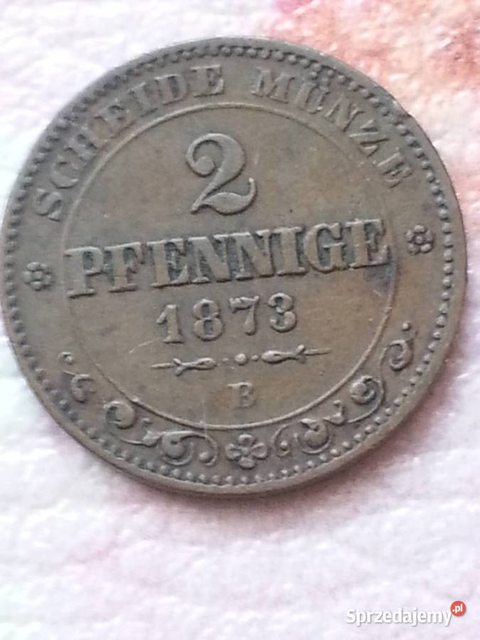 1189 Niemieckie Monety Saksonia Antykwariat Szczecin sprzedam