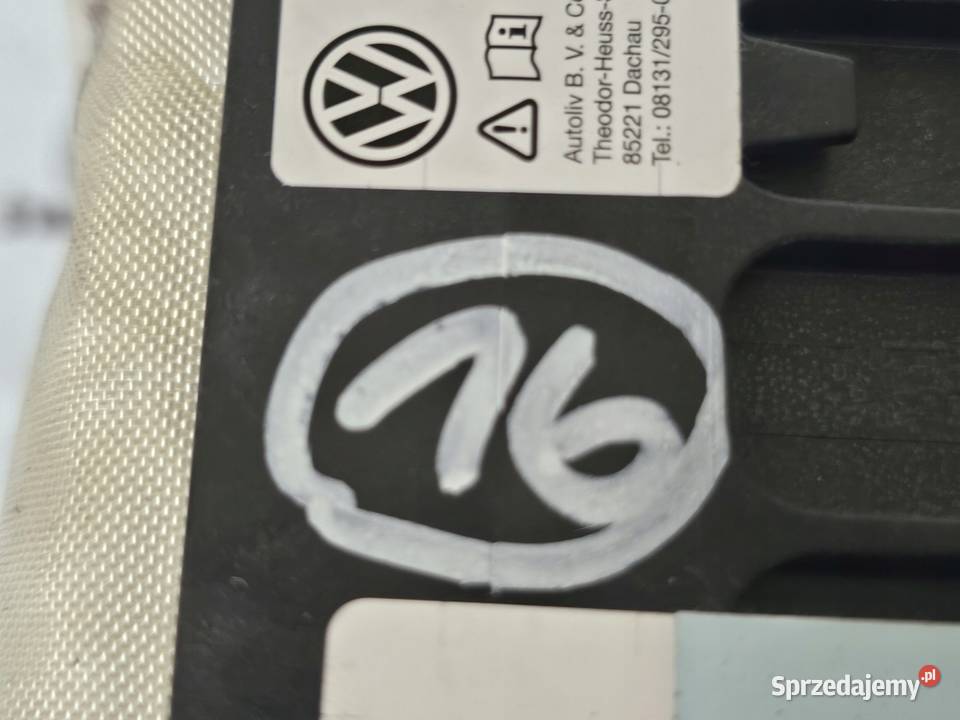 GOLF VI 12r AIRBAG poduszka pasażera 5K0880204A Kielce sprzedam