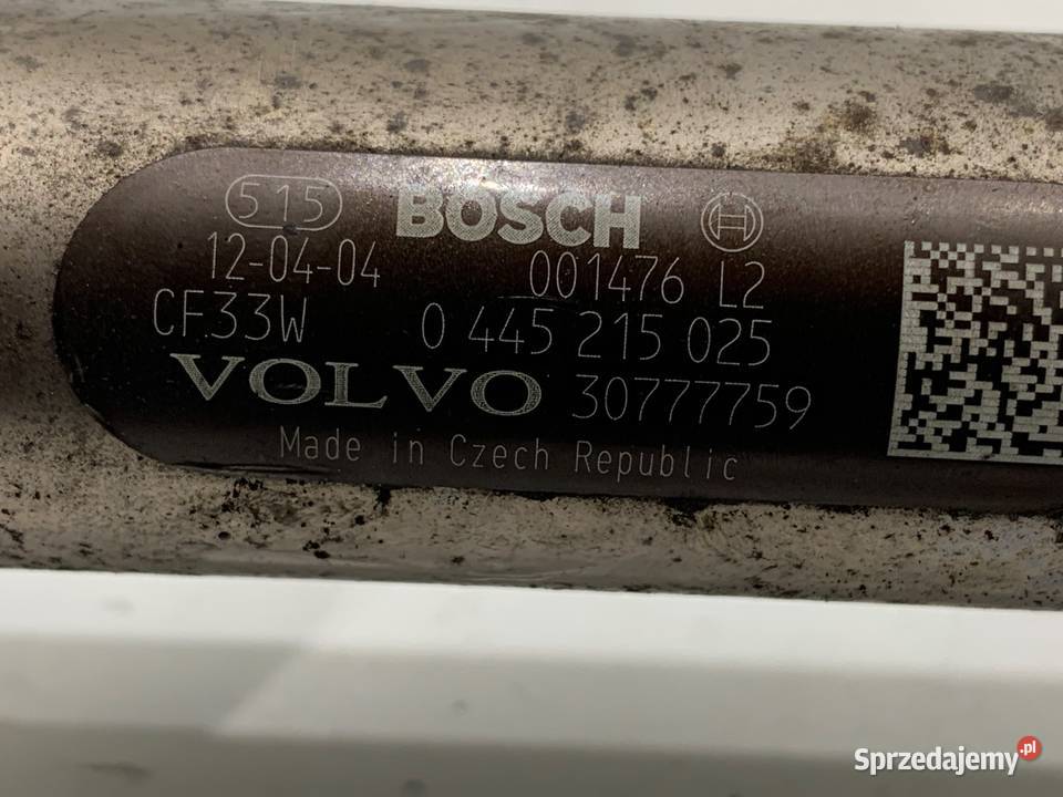 LISTWA WTRYSKOWA Z CZUJNIKIEM VOLVO S80 II podkarpackie