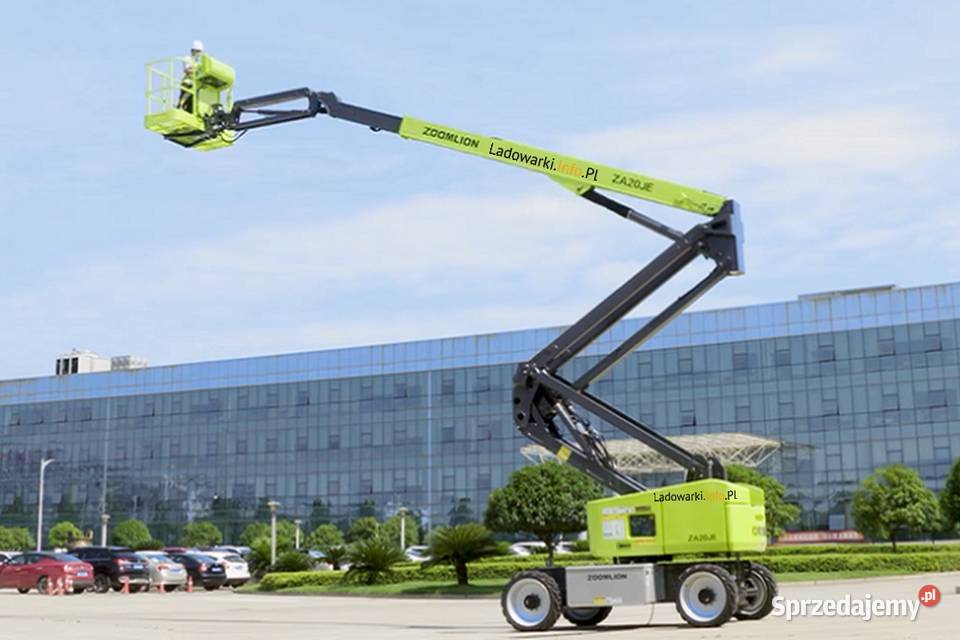 PODNOŚNIK PRZEGUBOWY ELEKTRYCZNY ZOOMLION 20JE