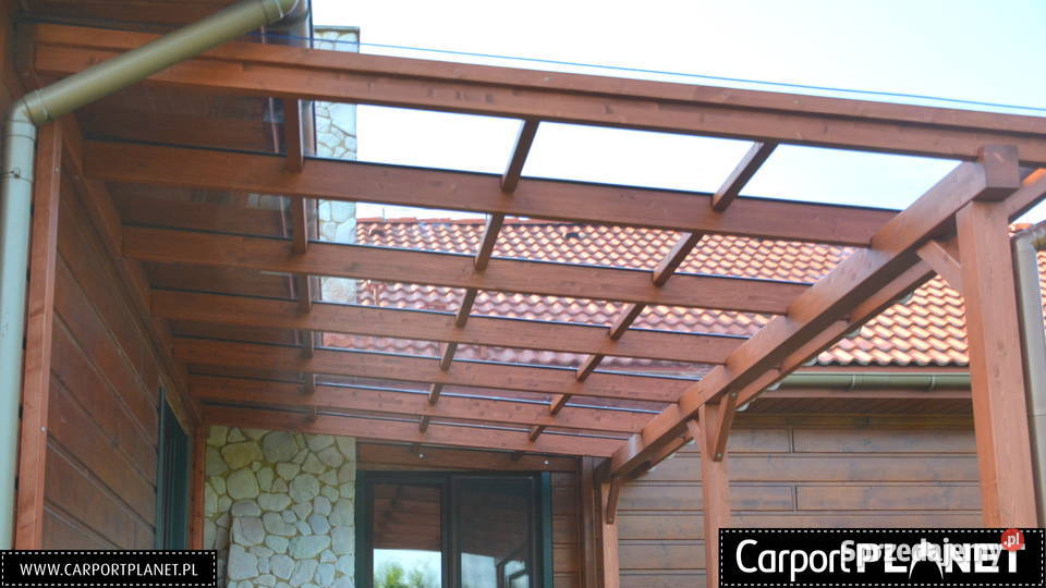 Dach z poliwęglanu litego na zadaszenie tarasu Szczecin