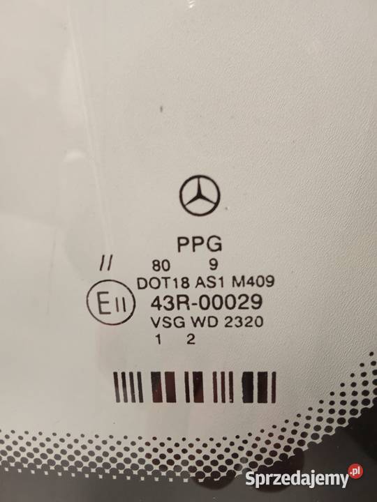 Szyba Przednia Mercedes Eclass W210 9502 Sensor wielkopolskie Bralin