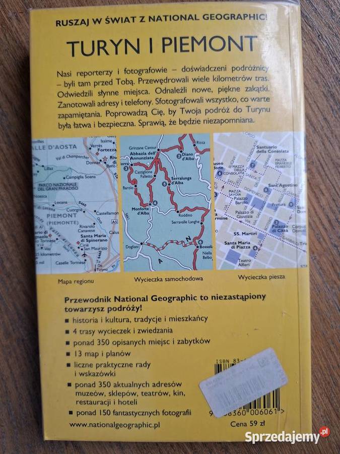 Turyn i Piemont National Geographic przewodnik Kraków