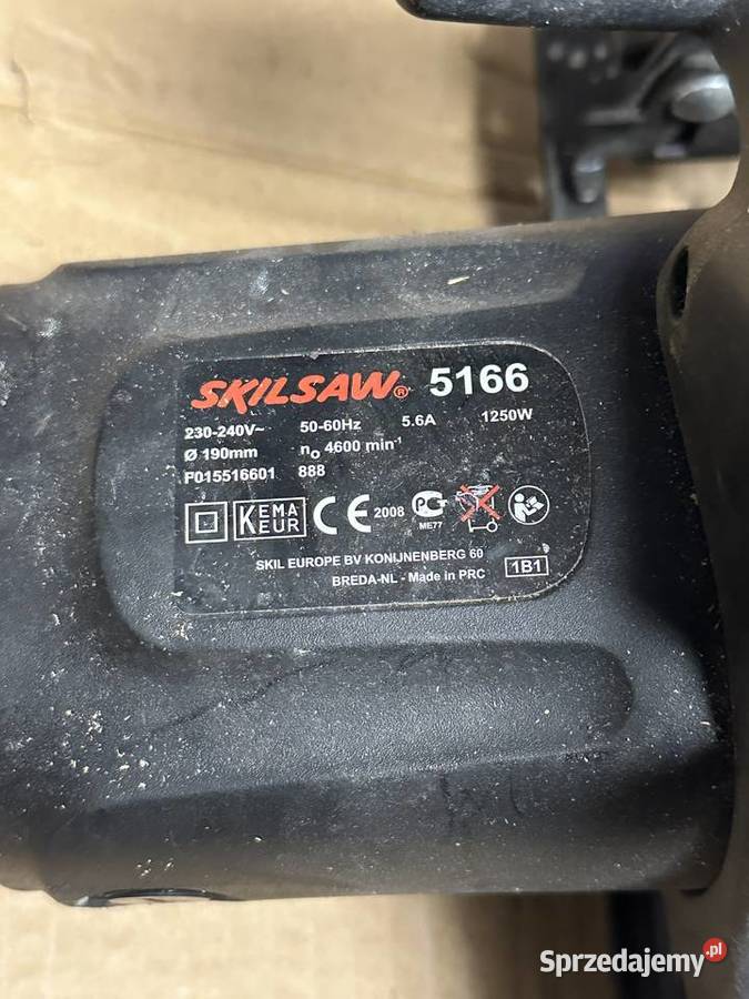 PIŁA TARCZOWA SKILSAW 5166 1250 W małopolskie Kraków sprzedam