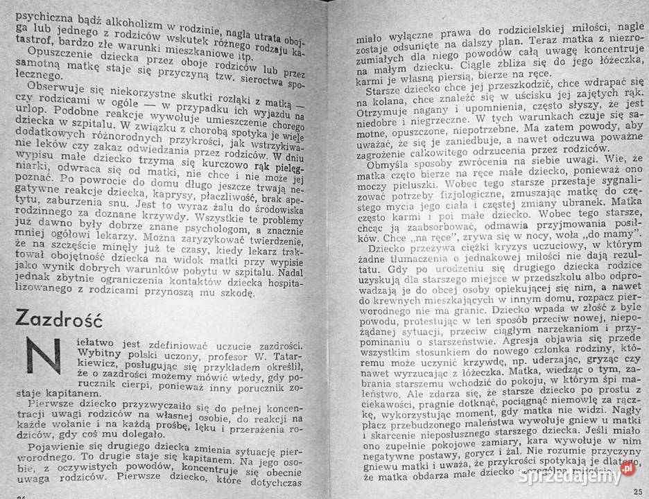 Wychowanie bez zazdrości Irena Krysztofowicz Chełm