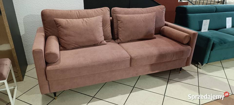 Mięciutka i elegancka sofa z spaniem Nowa 190cm Dobrodzień