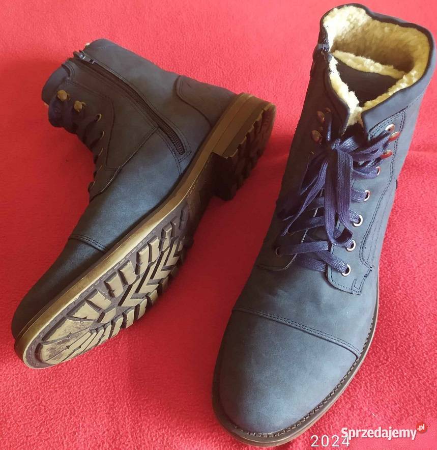 Buty trzewiki kozaki ocieplane Męskie zimowe Lublin