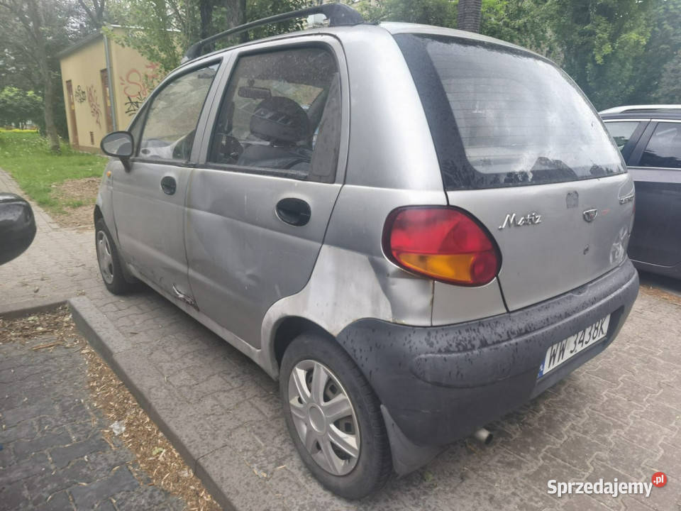 Daewoo Matiz 2000r Benzyna Tanio Matiz Warszawa