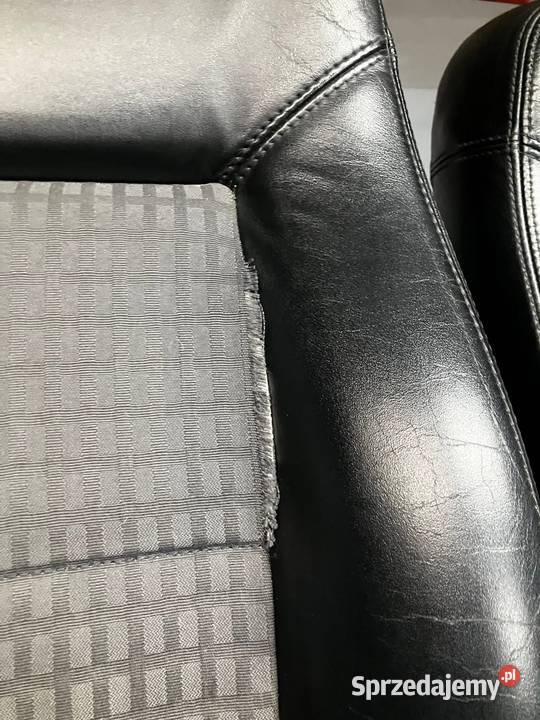 Fotele Passat B5 polift półskóra komplet grzany Fotele i kanapy