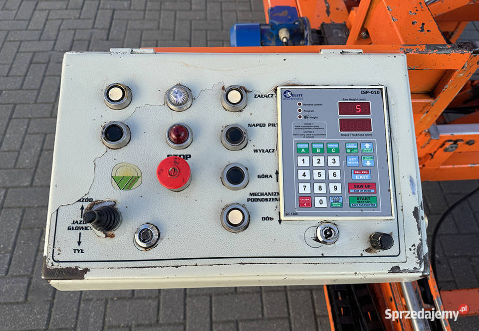 Trak pilarka taśmowa pozioma WIREX typ CZ1ZM do Sierakowska Huta