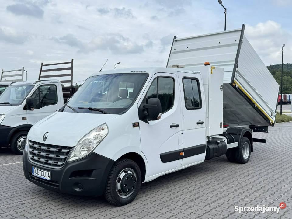 Renault Master 7 Osób Brygadówka DOKA Zabudowa manualna Widełki