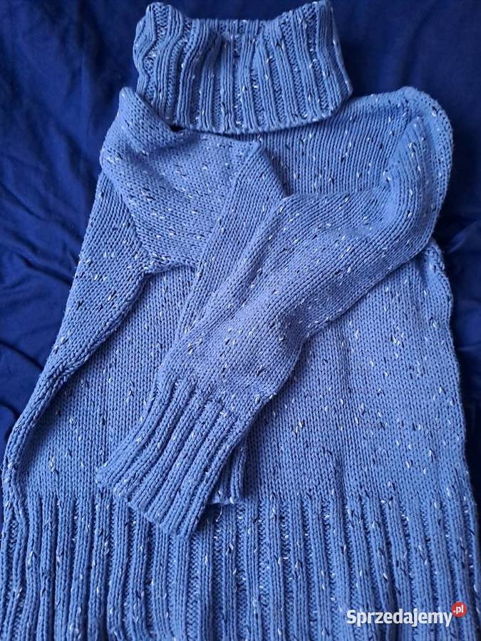 Sweter Golf niebieski Wrocław
