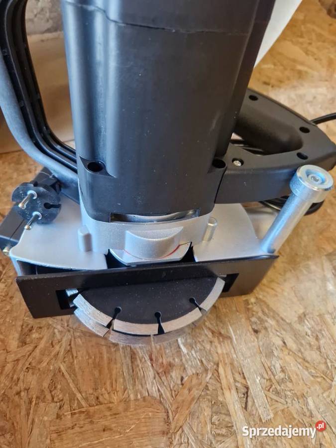 Bruzdownica do betonu GEKO G80815 z laserem Głogowa