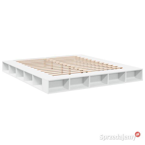 vidaXL Rama łóżka biała 180x200 SKU3280454 Warszawa