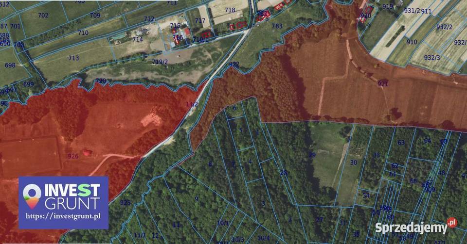 1836 ha przetarg na dzierżawę gruntów rolnych rolna Wynajem Łubienko