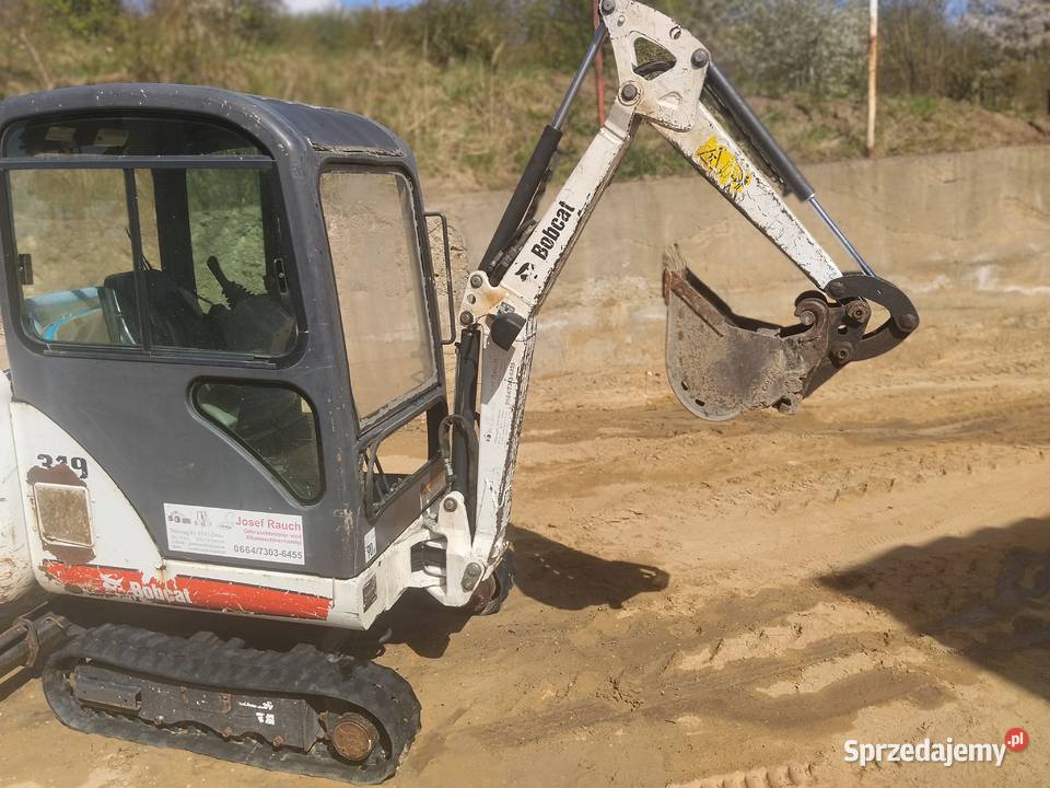 Kubota koparka mini koparka bobcat 2007 2300 małopolskie Krzeszowice