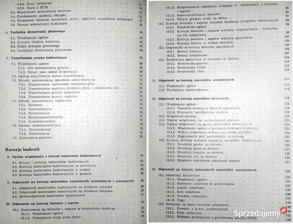 Zabezpieczenie budowli przed wilgocią wodą