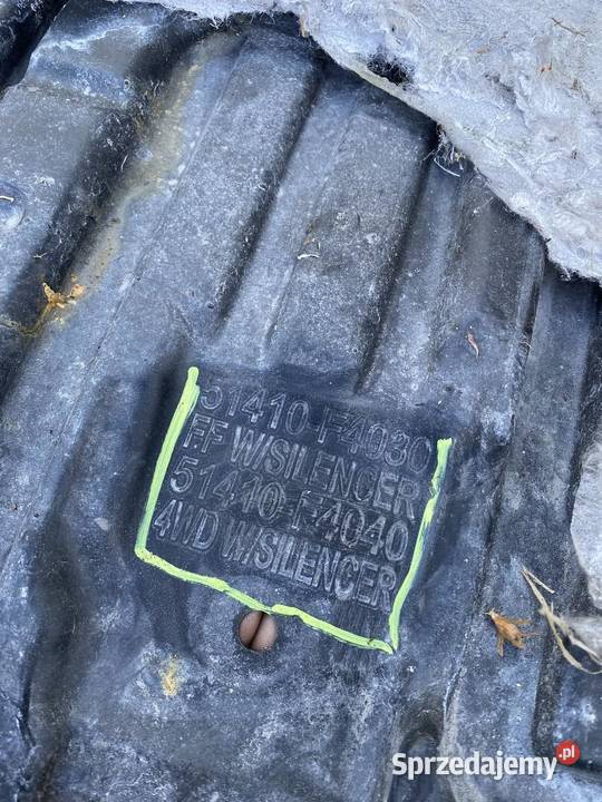 PŁYTA OSŁONA SILNIKA CHR 51410F4030 51410F4040 Silniki i osprzęt