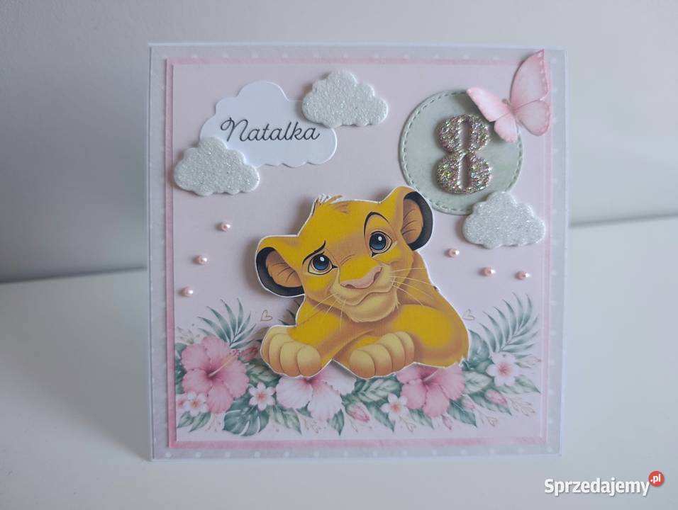 Personalizowana kartka urodzinowa ręcznie łódzkie Łódź sprzedam