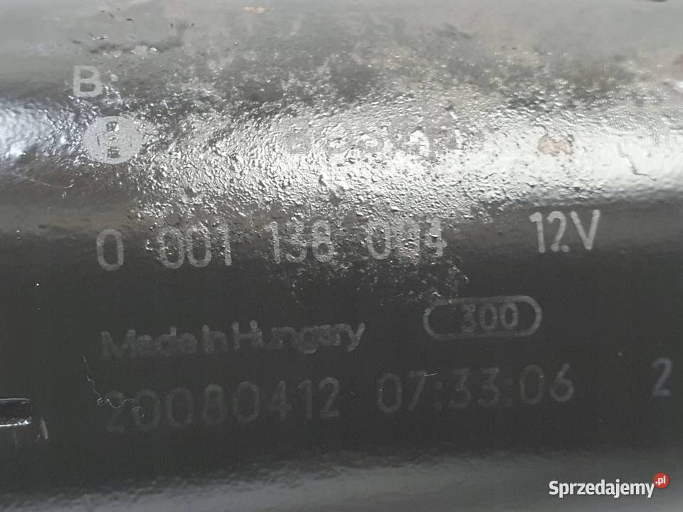 Mini Cooper R56 16 16V VTi ROZRUSZNIK bosch Układ elektryczny silnika
