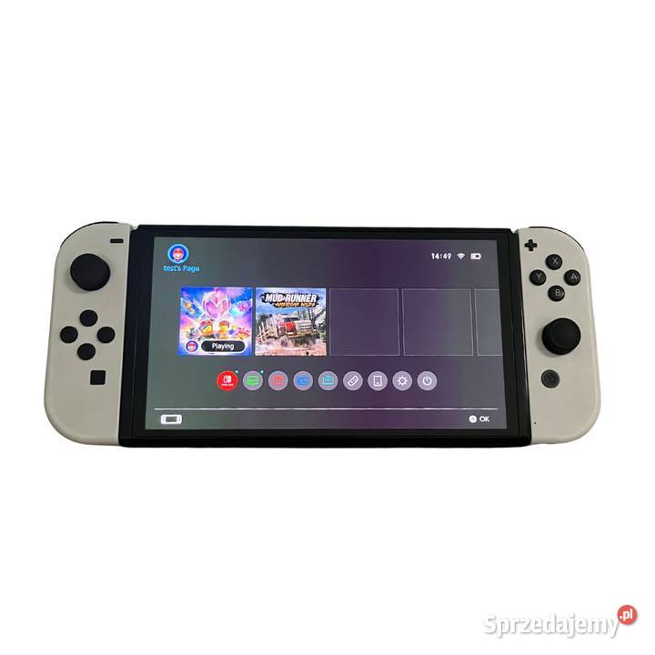 Nintendo Switch OLED Biały Akcesoria Gry Wyszków sprzedam