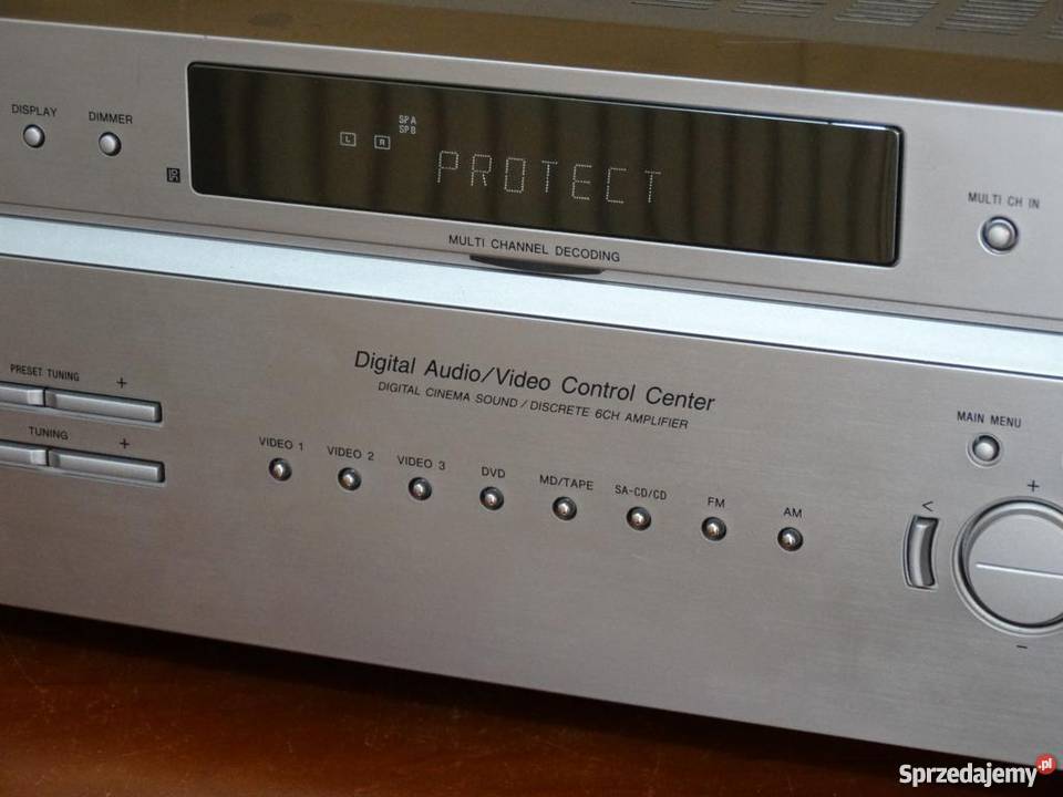 Amplituner Sony STRDE 598 wejścia cyfroweWYSYŁKA