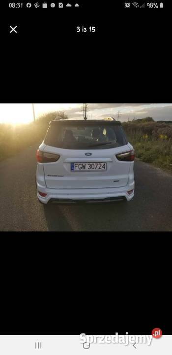 Ford Ecosport benzyna EcoSport Witnica sprzedam