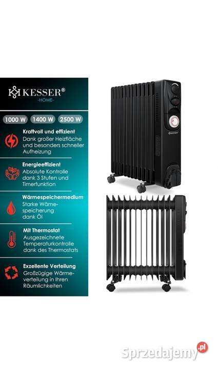 Grzejnik olejowy o mocy 2500 W Łubno