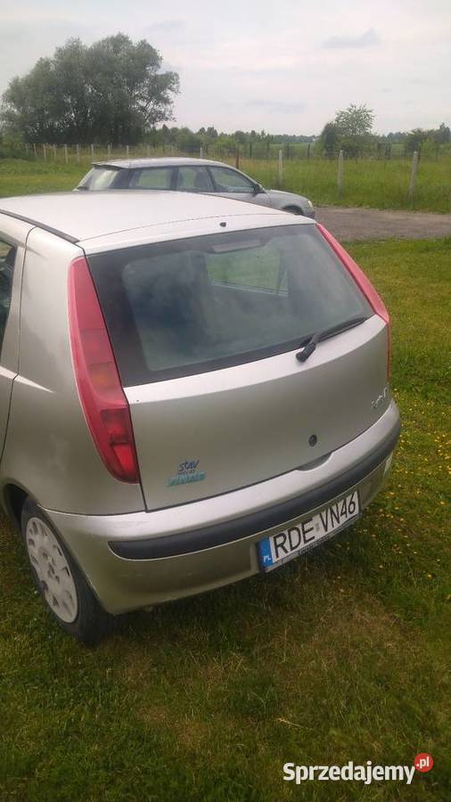 Fiat Punto II srebrny Sędziszów Małopolski