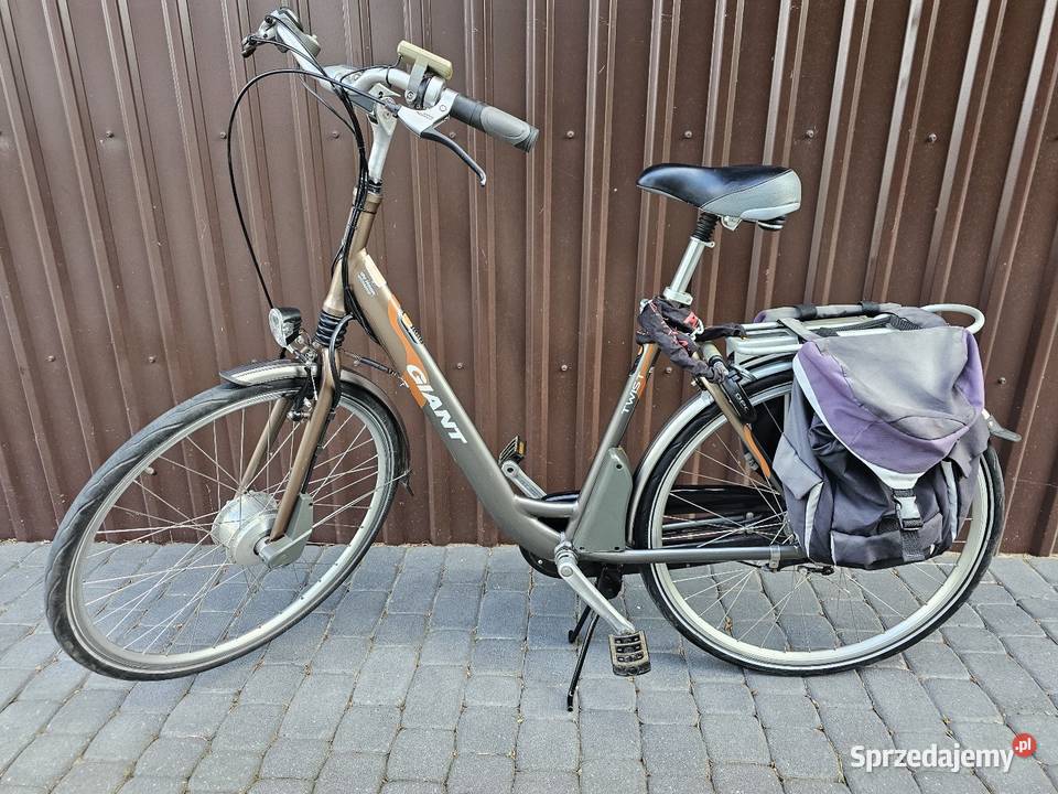 Rower elektryczny Giant Twist Dwie baterie Czarna Woda