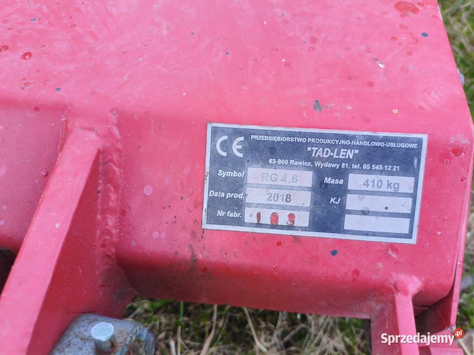Kosiarka sadownicza rokosan tłuka Tadlen 160 nieuszkodzony Gdów