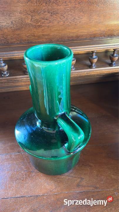 Wazon Zielony Ceramika Amfora Gdańsk sprzedam