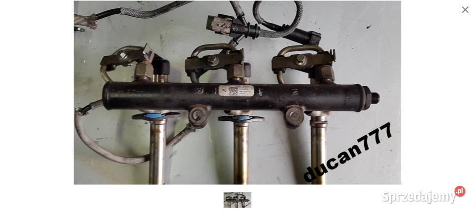 listwa wtryskowa 5WS40129 jaguar peugeot 27hdi terenowe Jelcz-Laskowice sprzedam