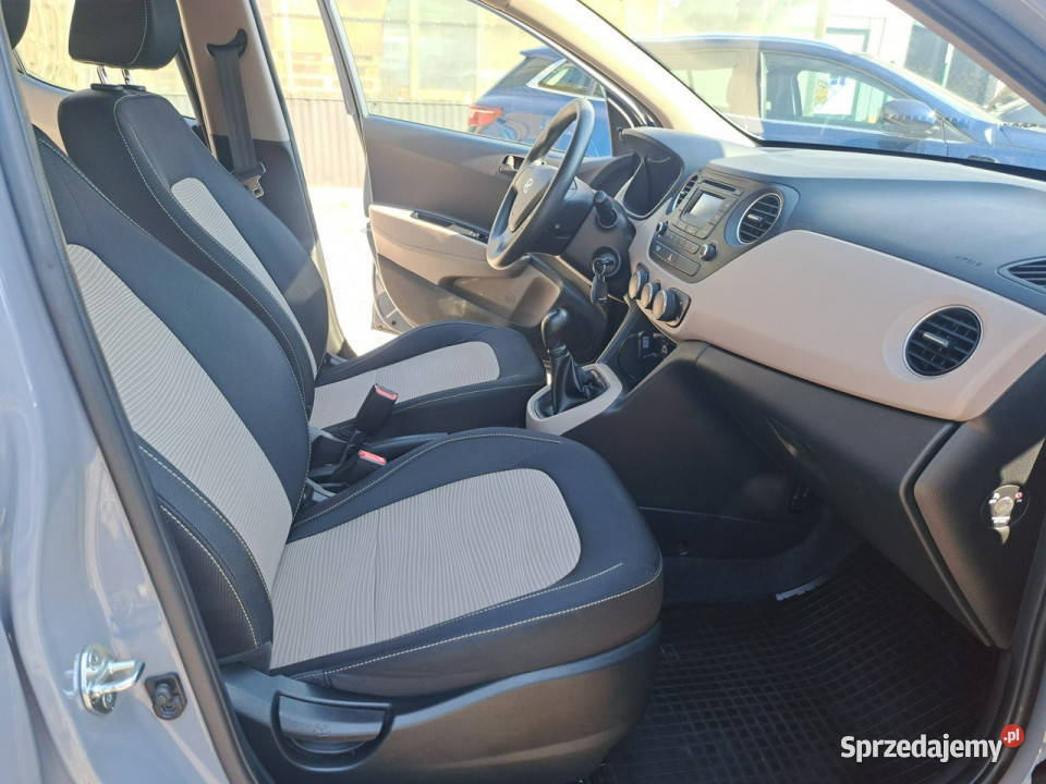 Hyundai i10 1200 benz SALON 100 bezwypadkowy 69 87KM mazowieckie Warszawa